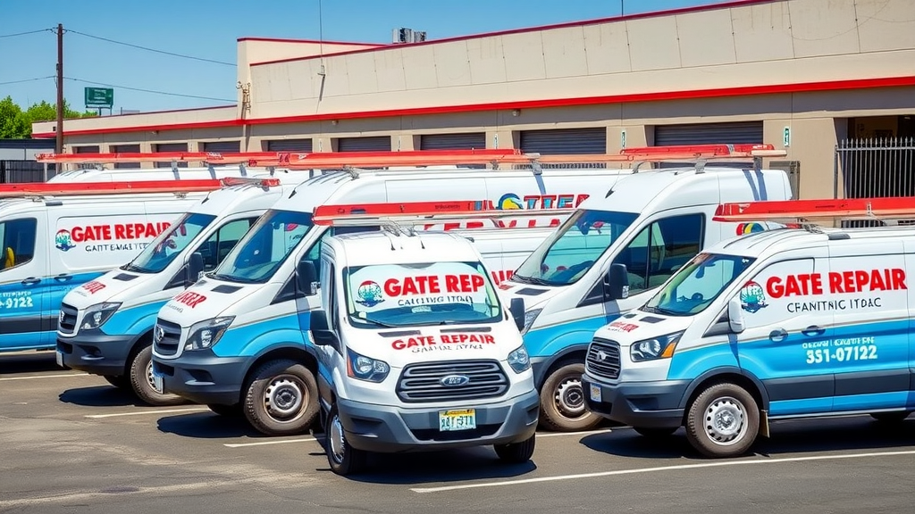 sacramento gate repair service vans crews dispatch driveway gate installation companies