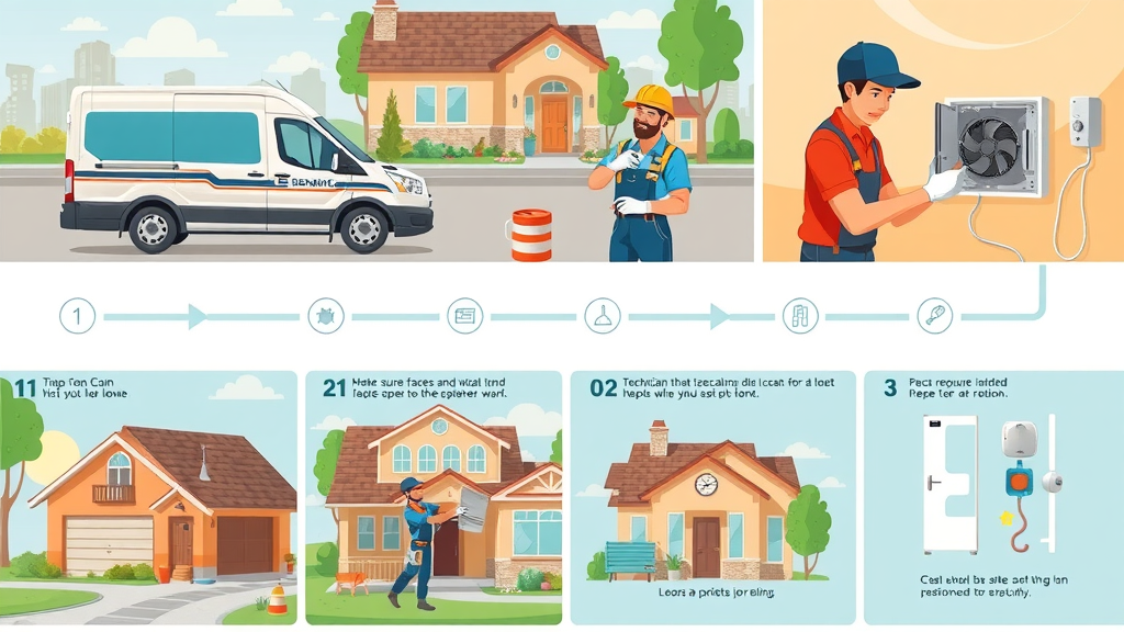 step-by-step emergency gate repair process sacramento technician on-site arriving