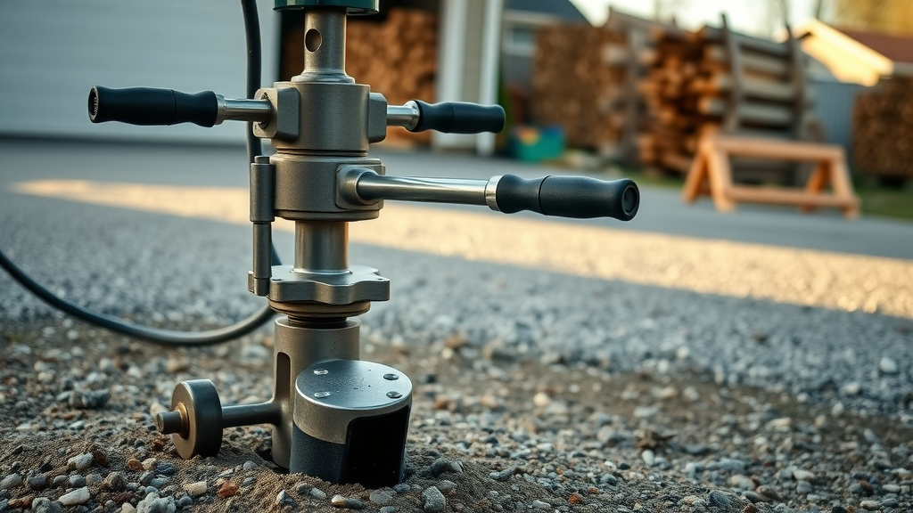 Advanced post hole drilling equipment precise fence post hole drilling sacramento