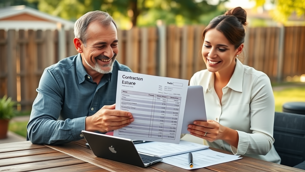 Affordable post hole drilling Sacramento estimate—homeowner reviews clear, detailed quote with professional contractor for fence project