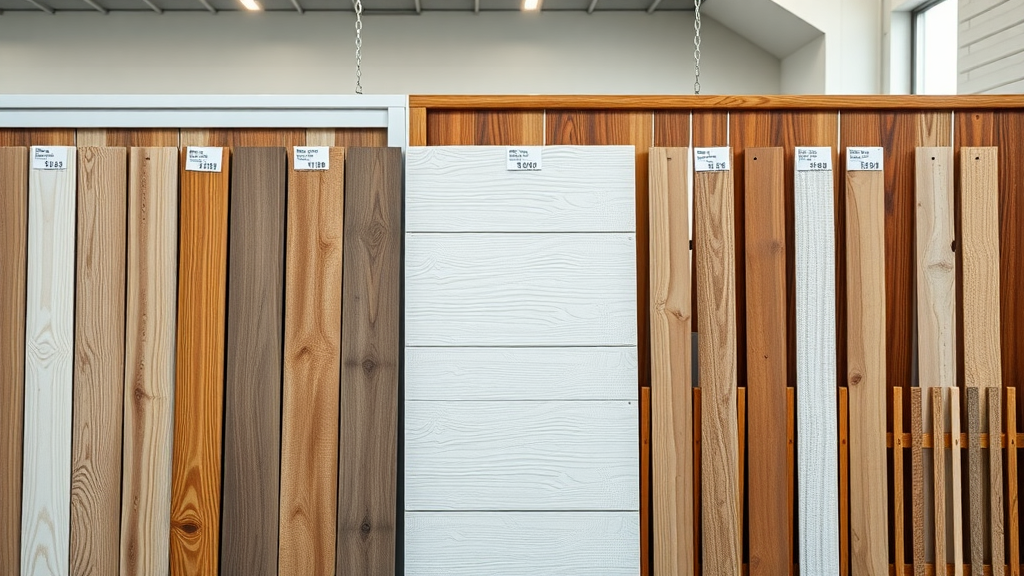comparative material showcase for fencing, wood fence, vinyl fence, chain link, and pricing tags, fence post installation sacramento