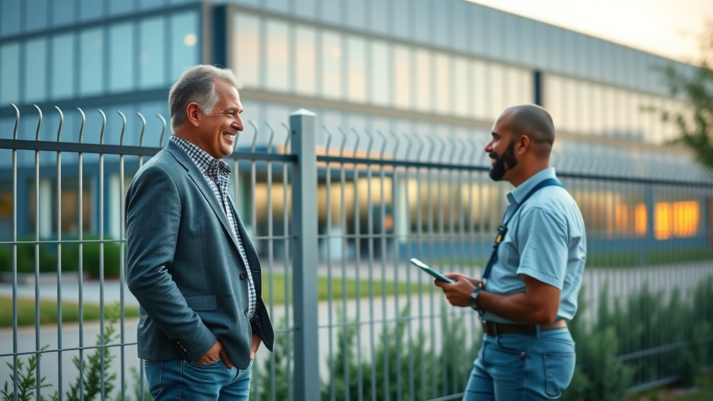 stylish commercial fence secure curb appeal roseville fence company