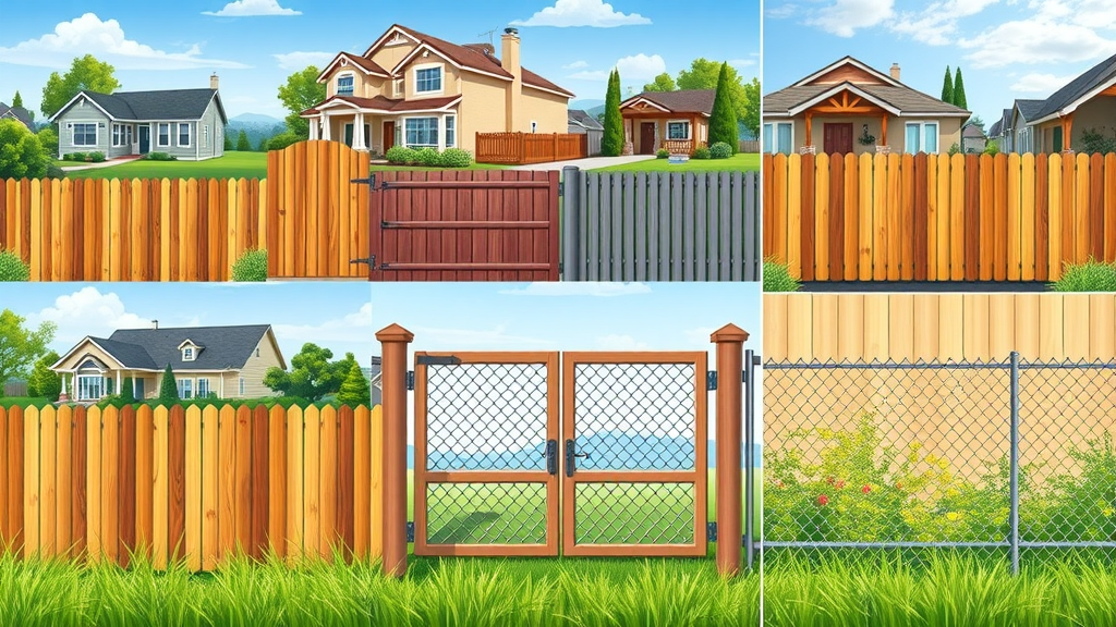 fence project showcase, completed wood, vinyl, and chain link fences, fence company in sacramento